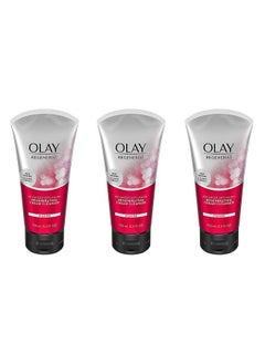 Olay Regenerist Regenerating Advanced Anti Aging Cream Facial Cleanser 5 Oz (Pack Of 3)  - Image 2