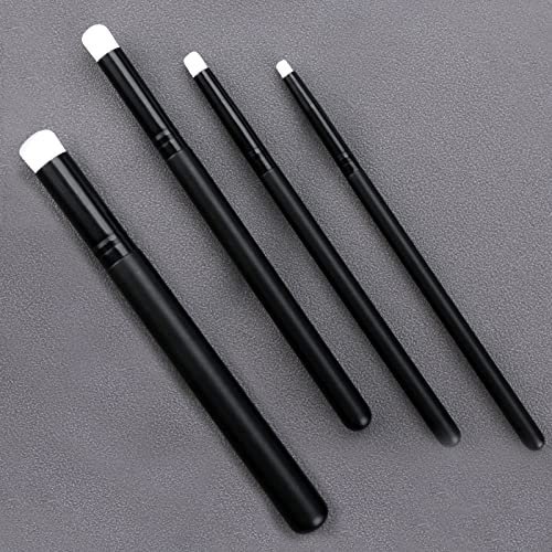 UNIMEIX Mini Blending Brushes for Card Making, Dry Miniature Painting Set Background Blender Paint Brushes Small Detailed Paint Watercolor Brushes (12 Pack) - Image 2