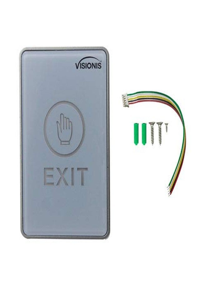 Visionis VIS-7026 Indoor Touch Sensitive Type Push to Exit Button for Door Access Control Release with LED NC COM and NO Outputs - Image 3