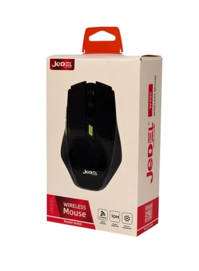 Jedel W400 Wireless Mouse – 2.4GHz, 10m Range - Image 1