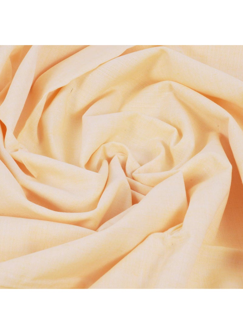 EthnicAlive Bhagalpuri Handloom Mild WinterSummerAC Pure Dull Chadar Plain Cream Color Pack of 3 Size 220x125cm