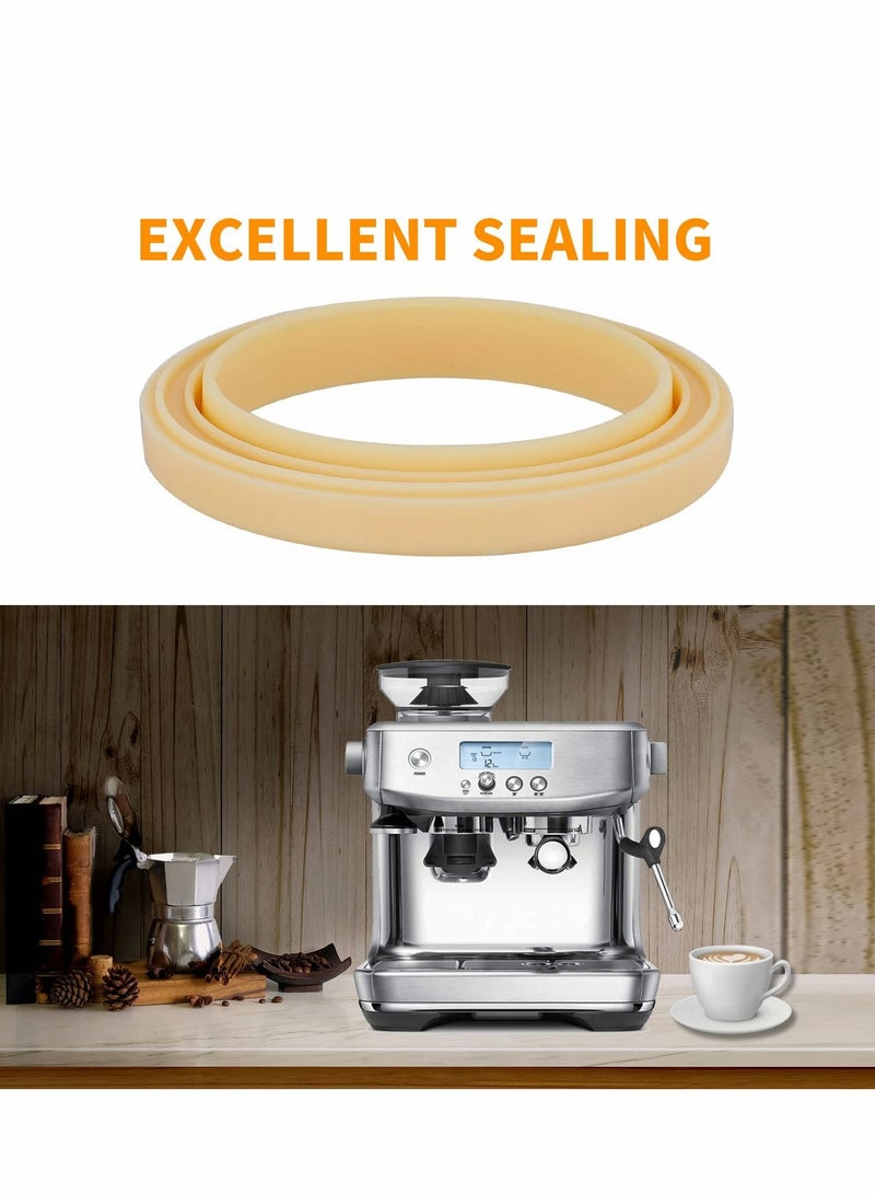 Excefore 54mm Silicone Steam Ring, 2Pack Grouphead Gasket Replacement Part for Breville Espresso Machine 878/870/860/840/810/500/450/ Sage 500/870/875/880/810/878  - Image 2