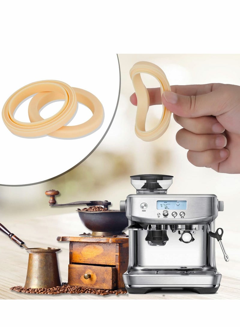 Excefore 54mm Silicone Steam Ring, 2Pack Grouphead Gasket Replacement Part for Breville Espresso Machine 878/870/860/840/810/500/450/ Sage 500/870/875/880/810/878  - Image 3