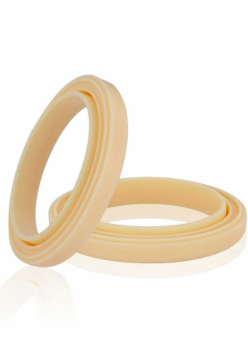 Excefore 54mm Silicone Steam Ring, 2Pack Grouphead Gasket Replacement Part for Breville Espresso Machine 878/870/860/840/810/500/450/ Sage 500/870/875/880/810/878  - Image 1