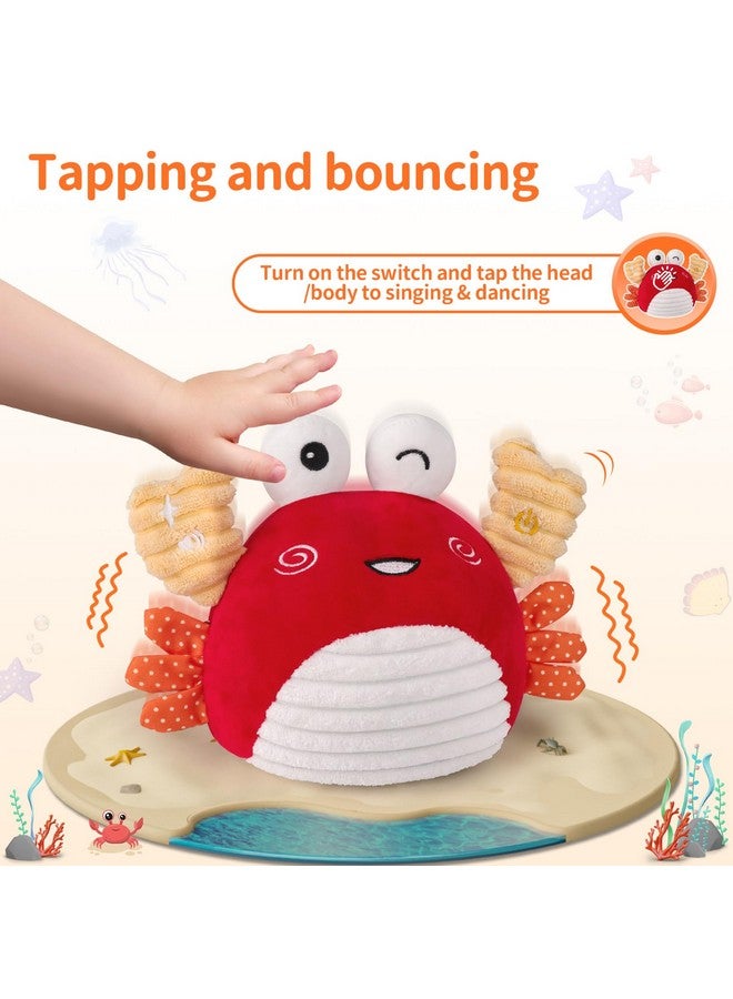 nicknack Crawling Crab Baby Toys 0-6 Months Musical Crawling Dancing Moving Walking Crab 100+ Songs Infant Newborn Gifts for Toddler 1 Years Old 6-12 12-18 Months Baby Girls Boys Birthday - Image 5