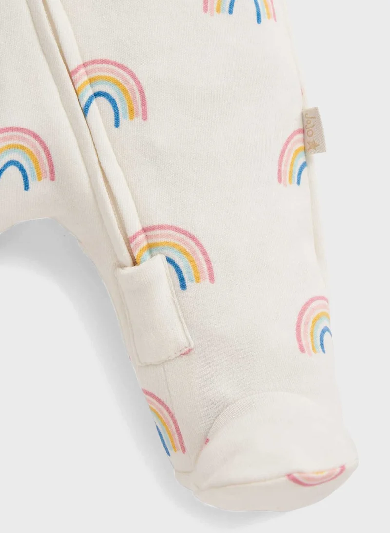 JoJo Maman Bebe Infant Rainbow Print Onesie