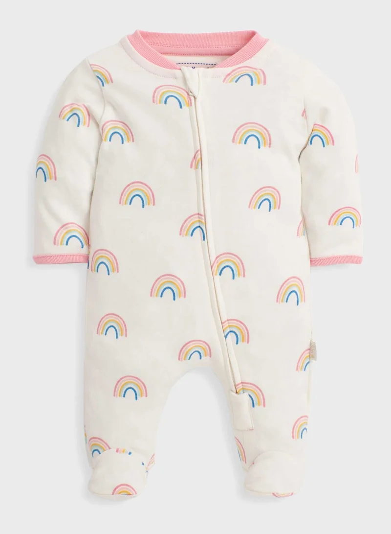 JoJo Maman Bebe Infant Rainbow Print Onesie