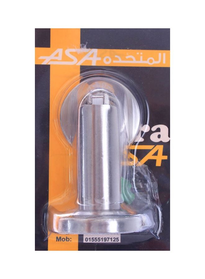 Magnetic Door Stopper Silver