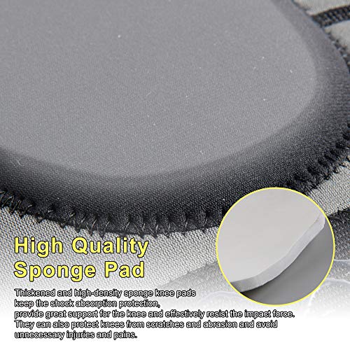 HUEGLO Dance Knee Pads For Kids,Soft Breathable Youth Knees Protective,Knee Support For For Girls,Dancing,Volleyball,Running Hiking 1Pair,Small - Image 3