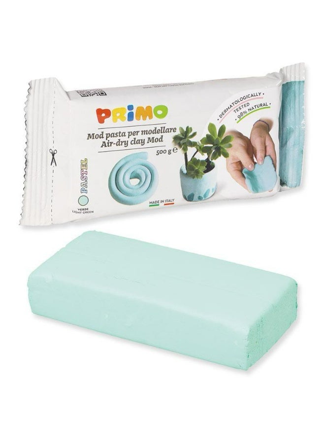 PRIMO Air-drying clay and ceramic paste, 500g, blue color, non-toxic, for young artists from Primo Italy - Image 2