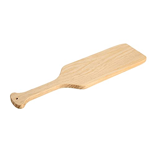 QDXATIVP 15Inches Unfinished Greek Solid Wood Paddle,Pine Wooden Paddle for Kids Painting - Image 1
