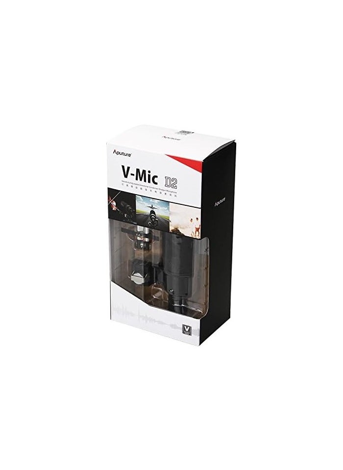 Aputure Aputure V-Mic D2 - Sensitivity Adjustable Directional Condenser Shotgun Microphone  - Image 4