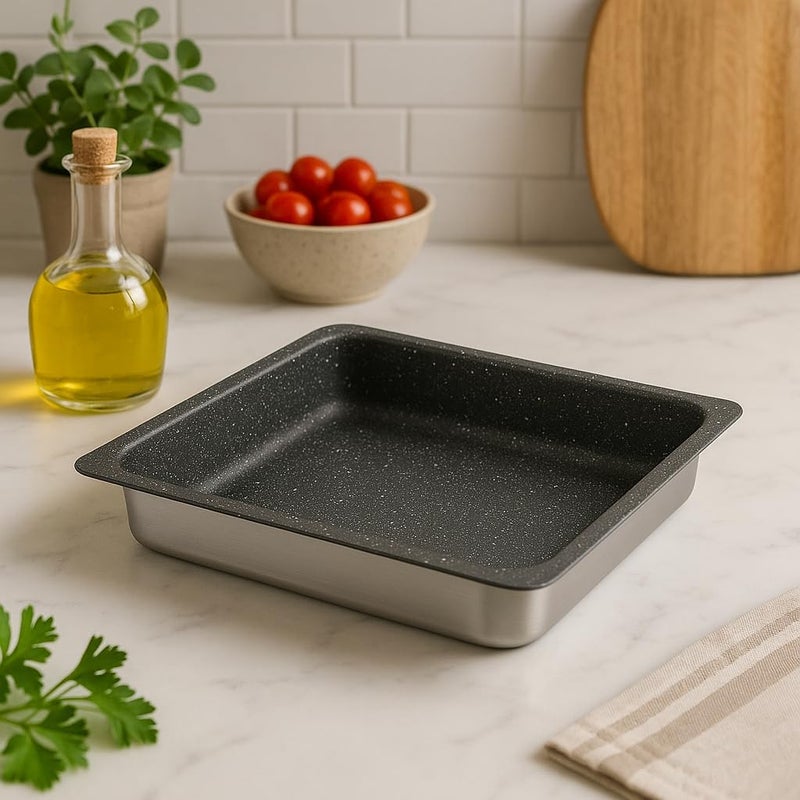 BS B&S Baking Pans "GASTRONORM" 2/3 Size – Heavy-Duty Stainless Steel Trays - Image 4