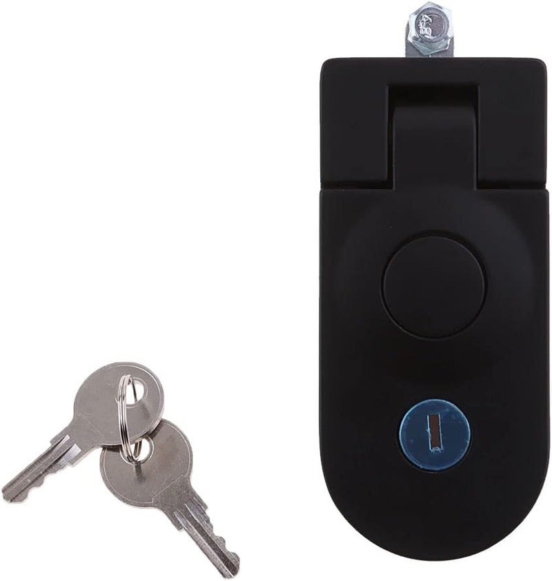 klarako Compression Latch/Lever Lock for Horsebox,Trailers,Locker Doors, Tack Box Black - Image 1