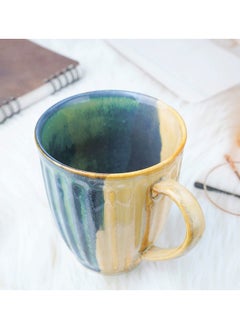 Crocon Crocon Ceramic Coffee Mug, Handmade Large Big Tea Cup for Home & Office, Sublimation Mugs, Kitchen & Dining - Warm & Cold Drink, Dishwasher and Microwave Safe, Glaze Mug, Great Gift  - Image 2