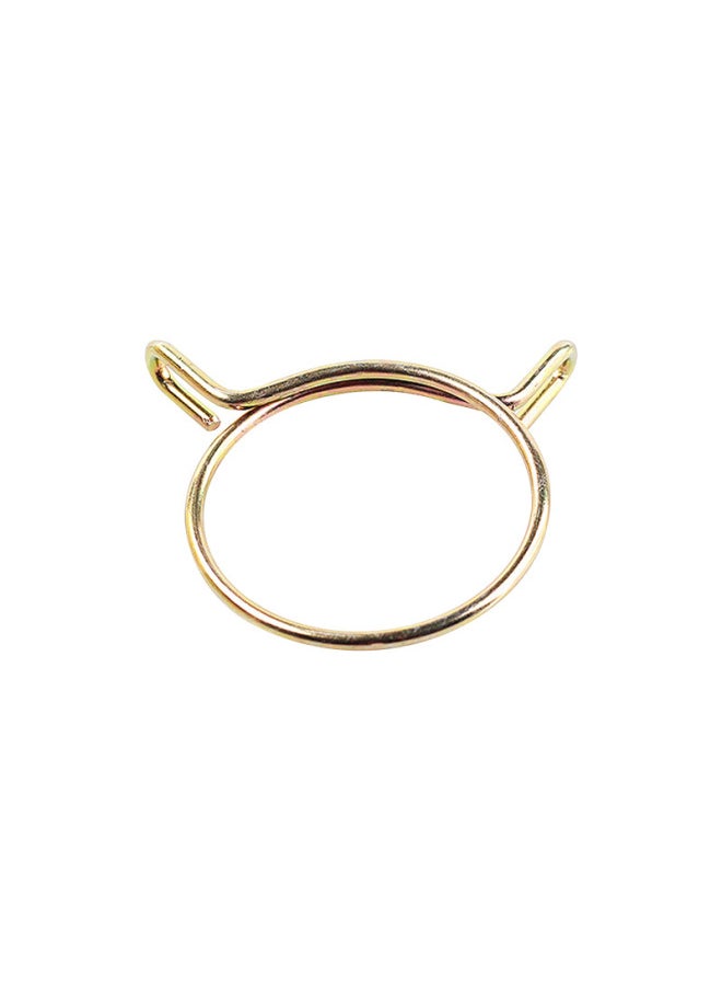 Beauenty - Supply Japanese Galvanized Manganese Rigid Elastic Clamp Car Oil And Water Pipe Clamp Water Pipe Clamp Spot Wholesale-Model:85mm - Image 1