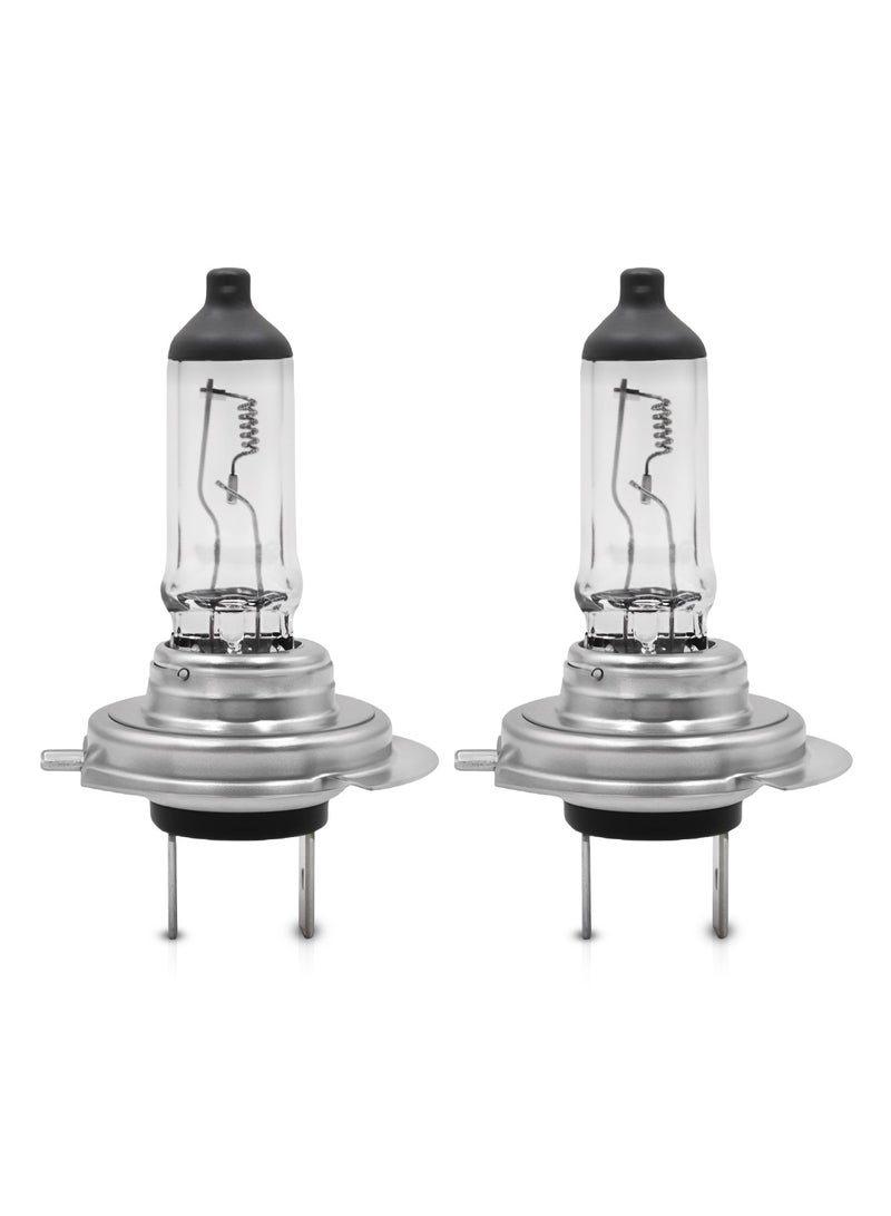 LIGARO Ligaro H7 12V 100W Premium Halogen Headlight Bulb for Automotive Lighting 2pcs BL10537  - Image 1
