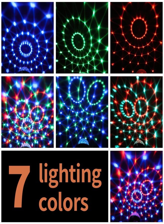 COIDEA Disco Ball Party Lights Sound Activated Stage Light Show (with Remote) - Image 2