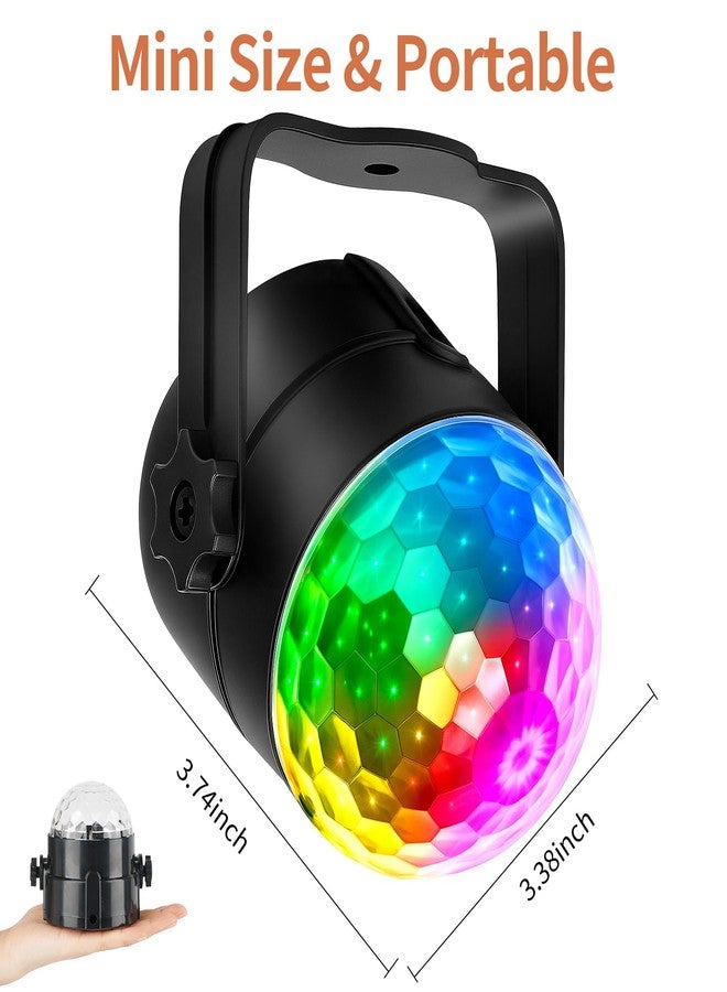 COIDEA Disco Ball Party Lights Sound Activated Stage Light Show (with Remote) - Image 4