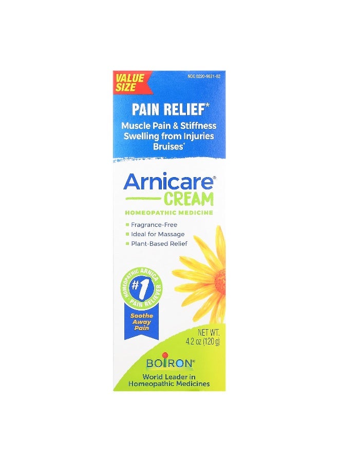 Boiron Boiron, Arnicare Cream, Pain Relief, Fragrance-Free, 4.2 oz (120 g) - Image 2