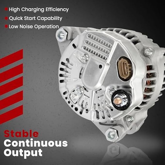 AOTPAT High Output Alternator for:-HYUNDAI Sonata Santa Fe Azera Veracruz Entourage,for:-KIA Sedona Sorento 3.3L 3.8L, Upgrade Alternador 12V 130Amp Rotation CW OE# 373003C120 - Image 4
