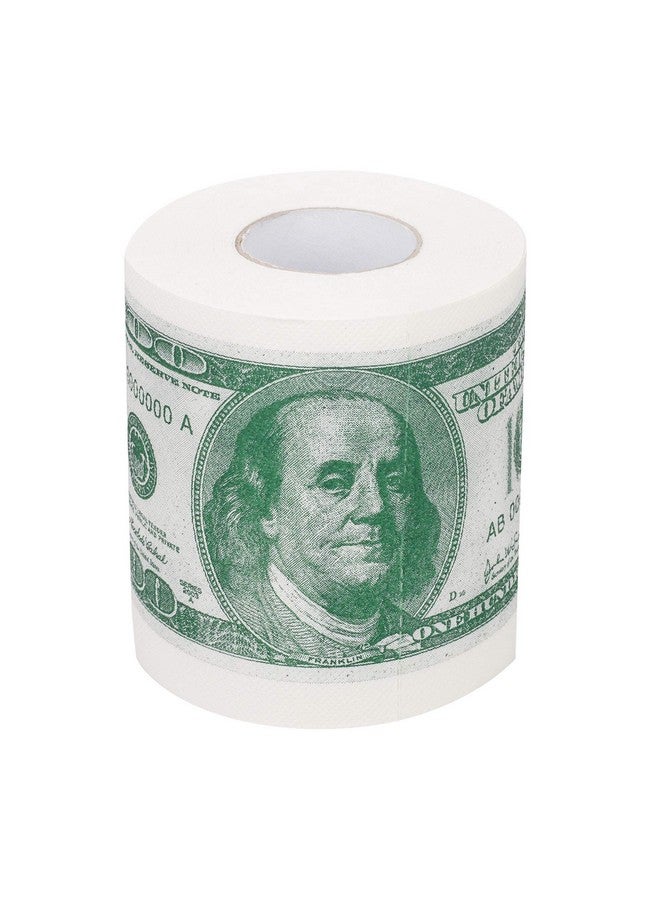 SummitLink 1 Roll $100 Hundred Us Dollar Bill Toilet Paper Tissue Napkin Prank Fun Birthday Party Novelty Gift Idea - Image 4