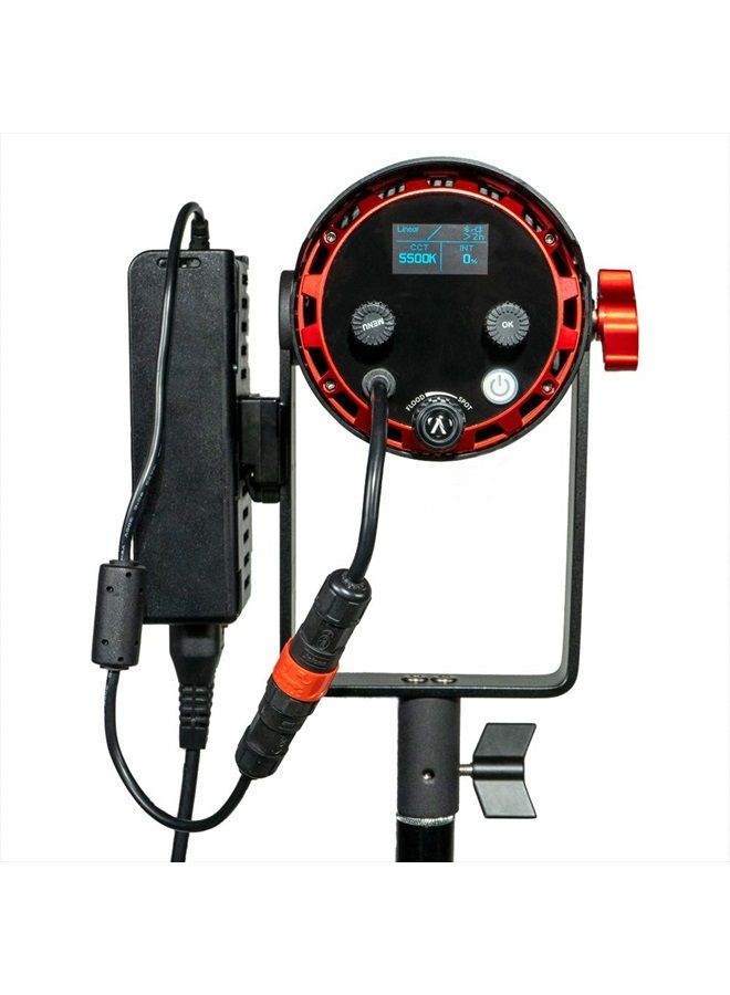 Aputure LS 60D Aputure Light Storm 60D 60W Daylight Focusing LED Video Light Support App Control, Built-in 8 Lighting FX, Barn Doors Included - Image 4