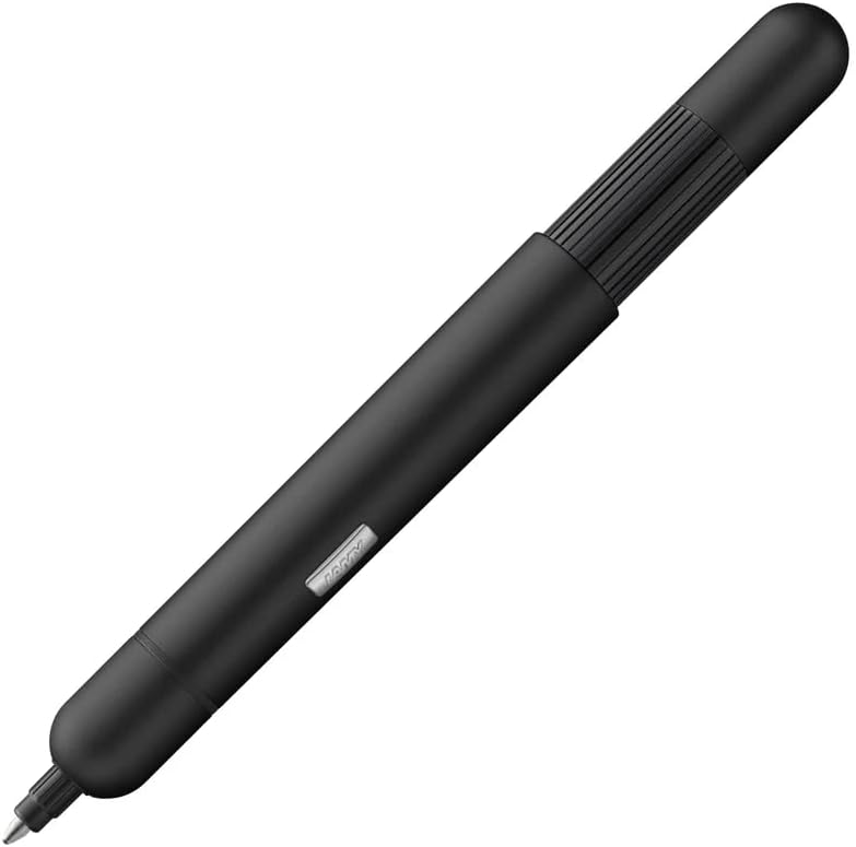 LAMY قلم حبر جاف لامي بيكو ذو رأس متوسط - قلم جيب مدمج باللون الأسود غير اللامع مع حبر قابل للتعبئة - Image 2