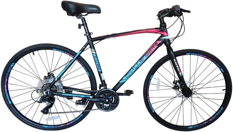 27 Inch Bicycle - فضي -احمر