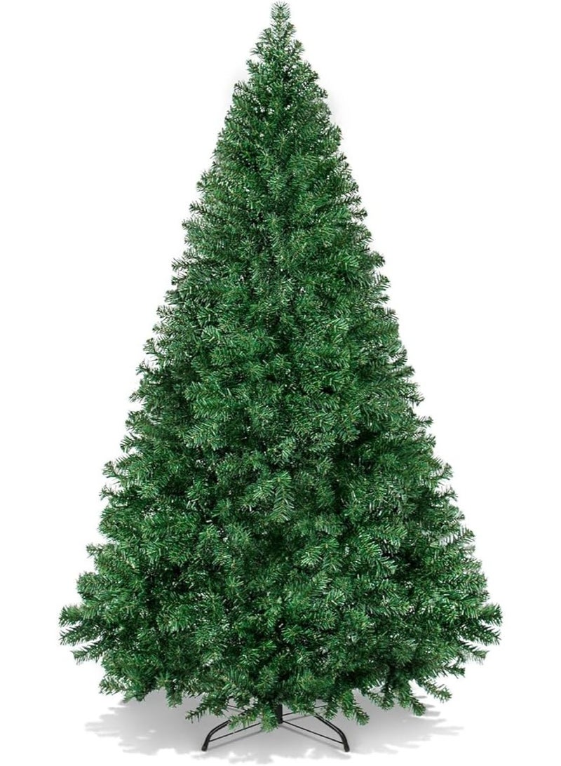 NIBEMINENT Christmas Tree Small 4ft NIBEMINENT Pine Needles Artificial Christmas Trees 120CM,500 Full Branches Tips Xmas Holiday Tree - Image 1