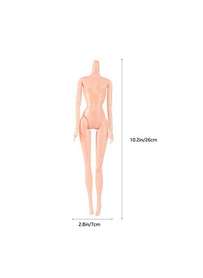 HEALLILY Pack Of 3 Nude 26Cm Plastic Flexible Rotation 12 Moveable Joints Doll Toy Doll Accessory Naked Body Dolls Toy Female Figure  - Image 4
