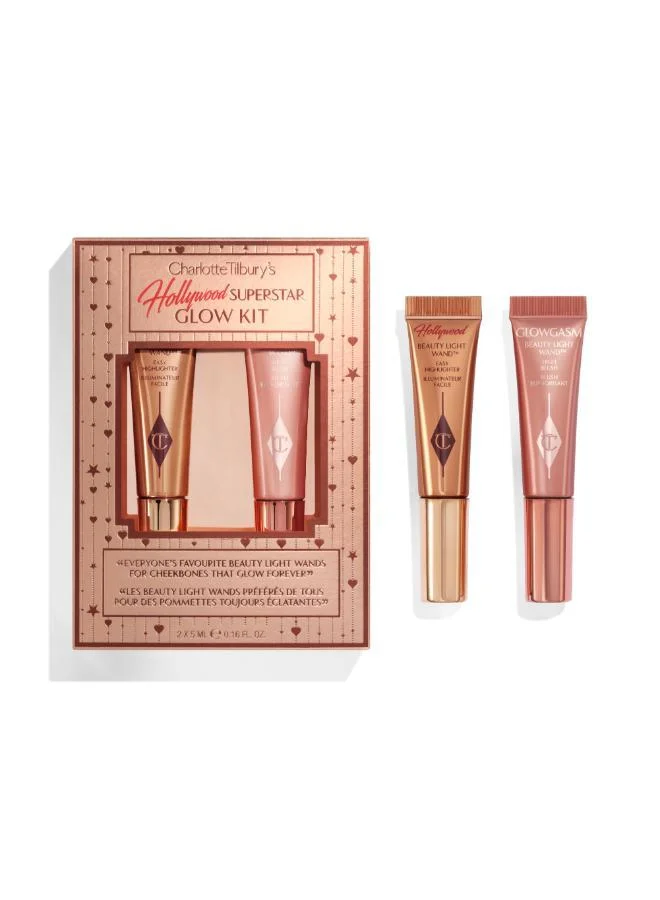 شارلوت تلبوري CHARLOTTE'S HOLLYWOOD SUPERSTAR GLOW KIT - XMAS 2024 - GLOBAL