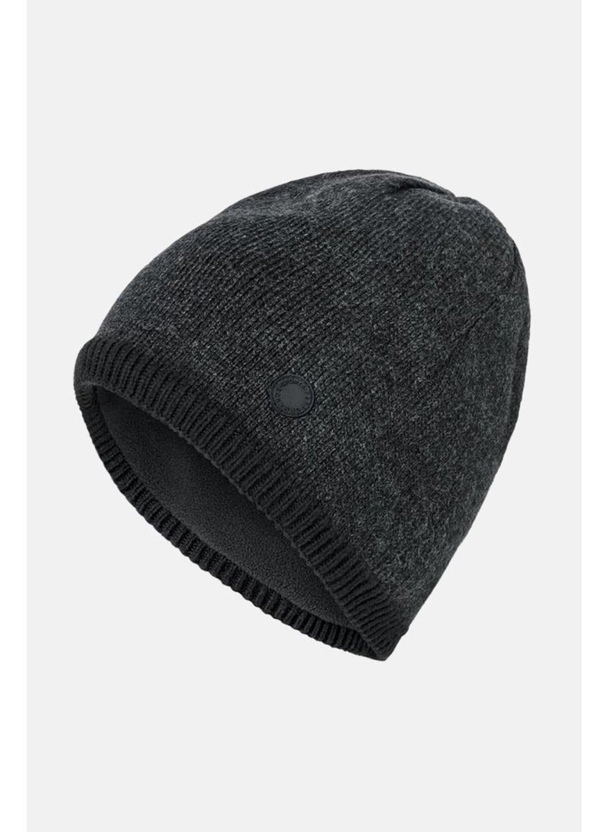 Tchibo Men Knitted Hat, Charcoal Grey  - Image 2