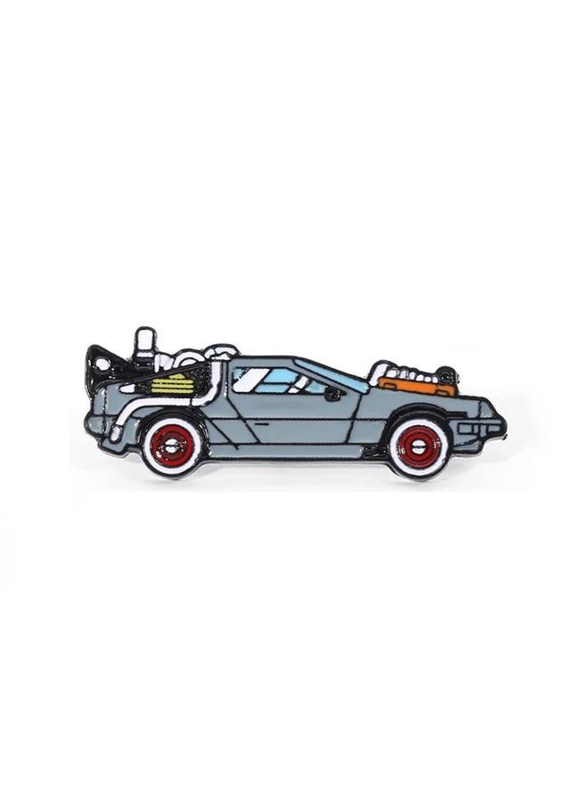 untitled DeLorean car for Back to the Future Fans Hard Enamel Pin Badge Gift For Backpack Bag Jacket Shirt - Image 1