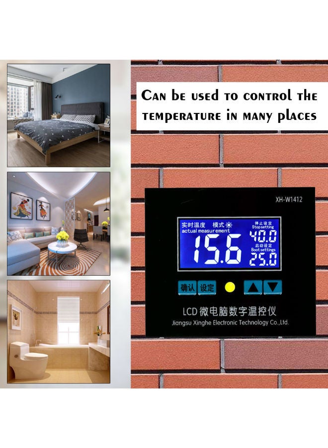 نيبمينينت ثرموستات للتحكم بالحرارة أسود - Image 2