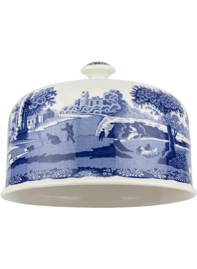 Spode Spode Blue Italian 2 Piece Serving Platter with Dome Cover  - Image 3