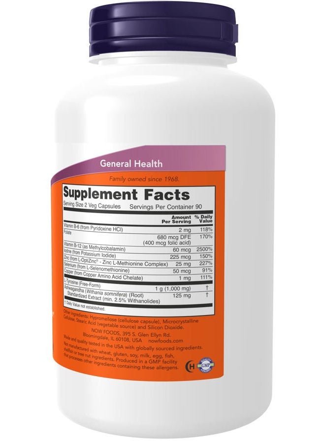 now Foods: Thyroid Energy, 180 Vcaps (Pack of 2) - Image 2