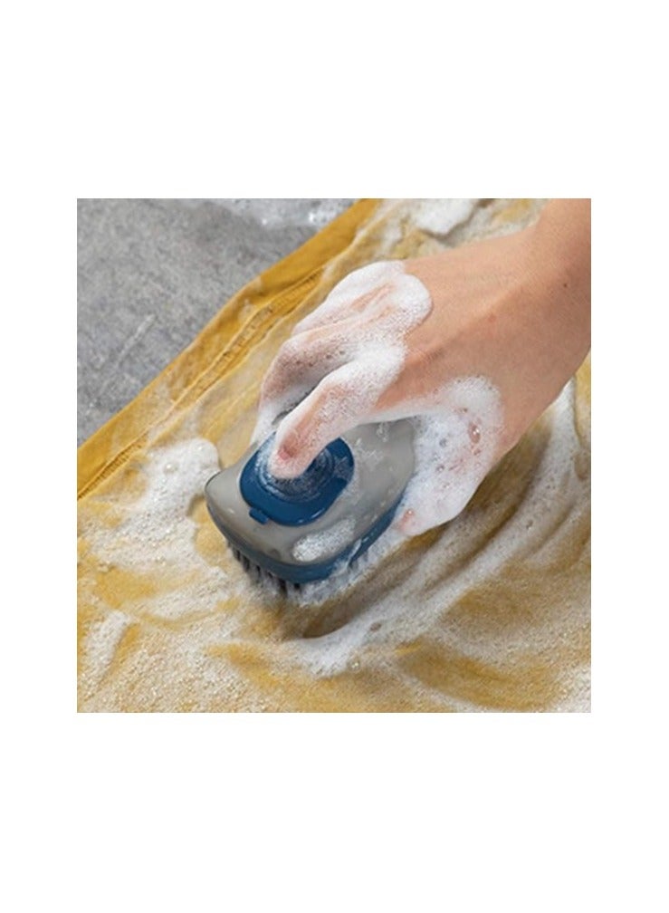 Scrub Brush, Quality Soft Laundry Clothes Shoes Pot Washing Scrubbing Brush, Automatic Liquid Addition, Easy to Grip Household Cleaning Brushes  - Image 3