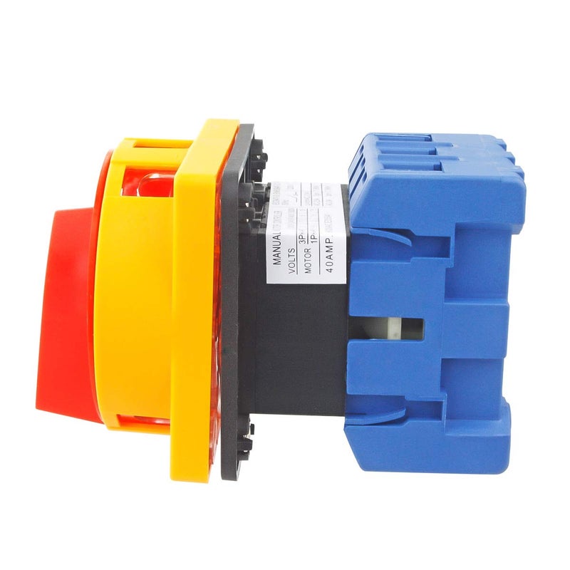 Electrical Buddy Universal Switch 2 Position 3 Phase Panel Rotary Selector Changeover Switch GLD11 40A AC 690V 40A - Image 4