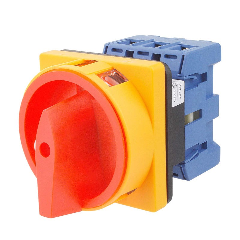 Electrical Buddy Universal Switch 2 Position 3 Phase Panel Rotary Selector Changeover Switch GLD11 40A AC 690V 40A - Image 2