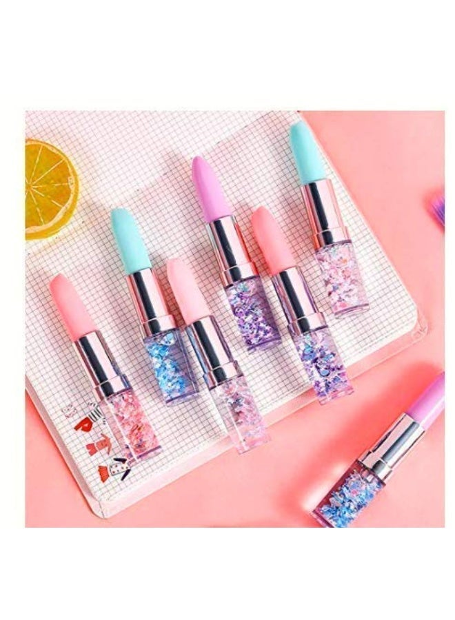 Moon Berry Creative Lipstick shape Ballpoint Pen Multicolour 1 pcs - Image 2