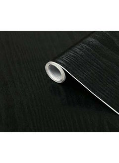 d-c-fix 346-0034 Self Adhesive Black Wood Foil  - Image 1