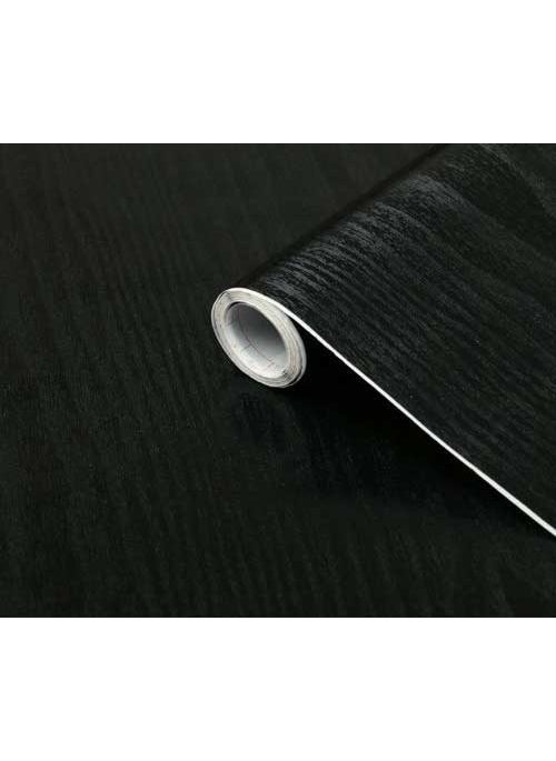 d-c-fix 346-0034 Self Adhesive Black Wood Foil  - Image 1