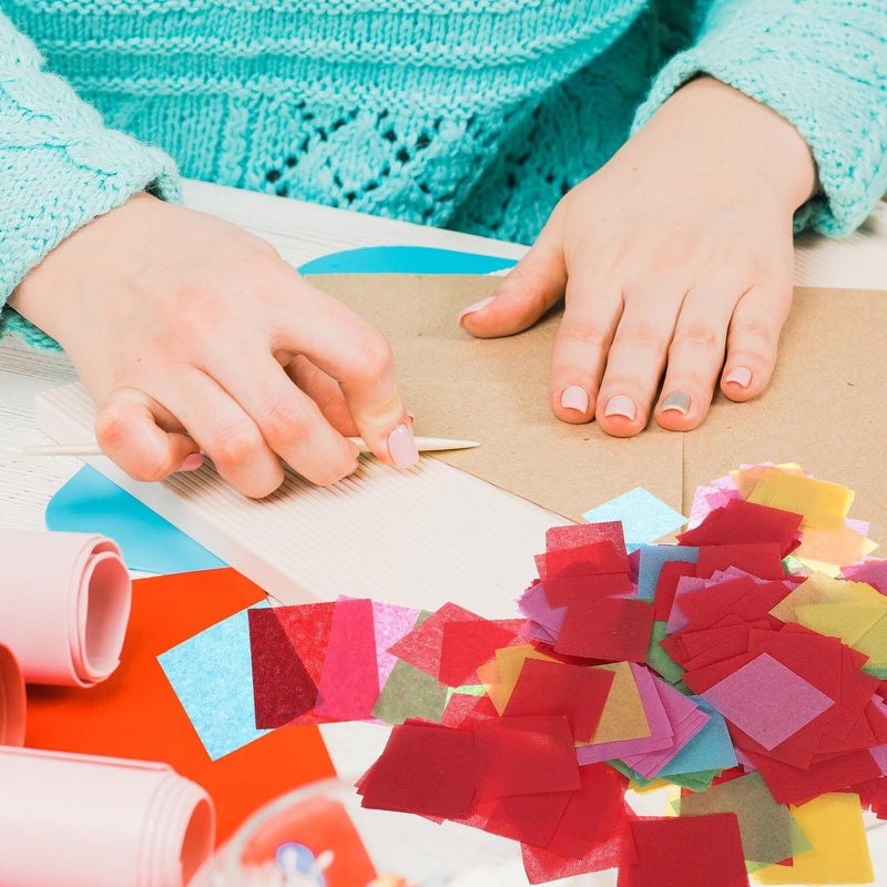 Square Paper Confetti 75g 2 5x2 5cm Random Color For Wedding Party Decorations - Image 5