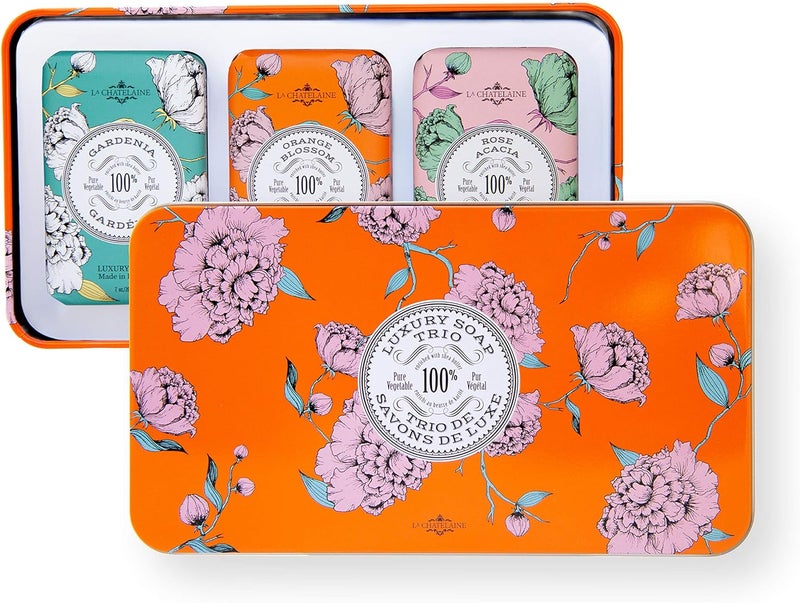 La Chatelaine Luxury Soap Trio Gift Set - Image 1