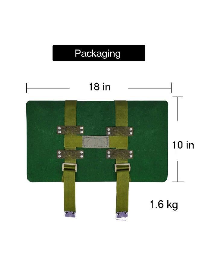 RhinoKraft Canvas Premium Holdall Sleeping Bag Green Color - Image 4