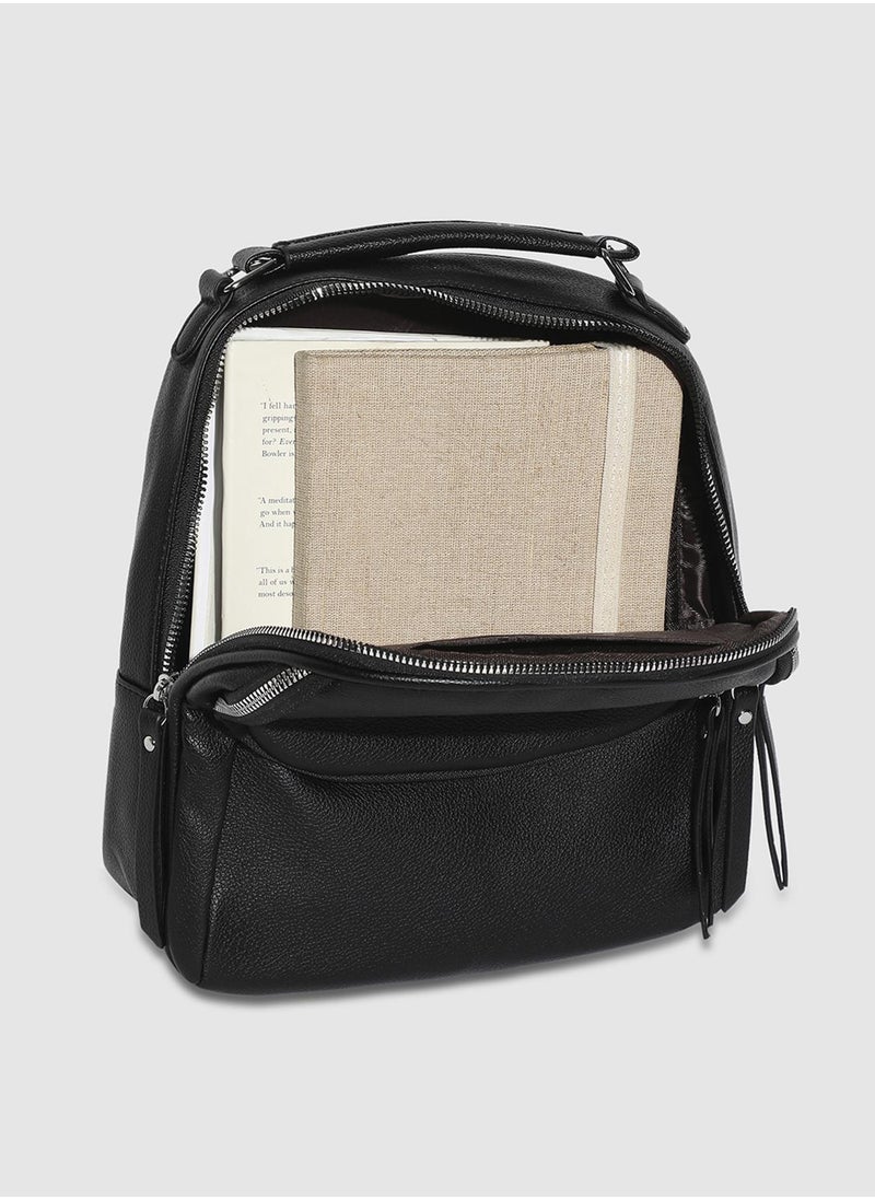 Haute Sauce - City Mini Backpack - Black - Image 1