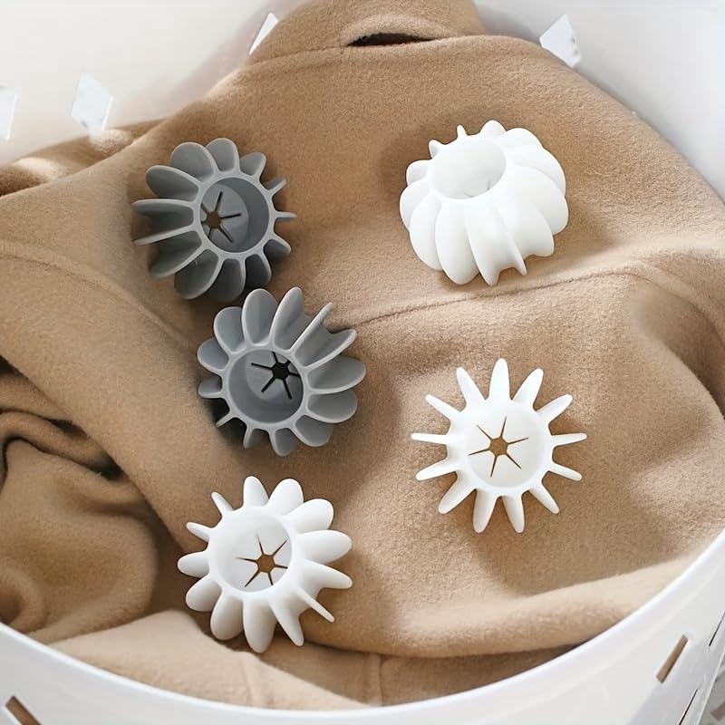 DOKMOE DOKMOE10Pcs Washing Machine Special Ball Reusable EcoFriendly Washer Balls AntiTangle Clothes Prevent Knotting for Washing Machine Cleaning Washing Balls Washer Balls for Washing Machine - Image 1