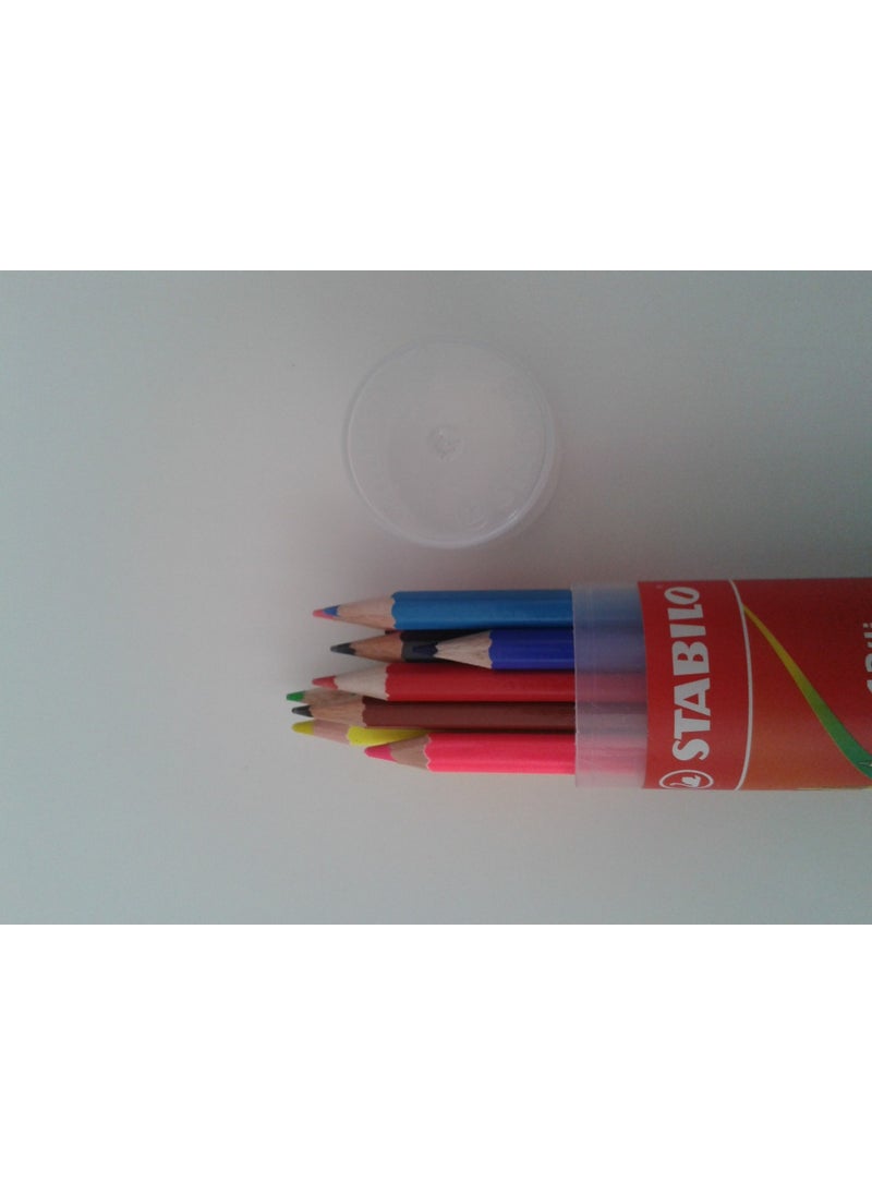 STABILO Color 12 Pack Plastic Tube  - Image 2