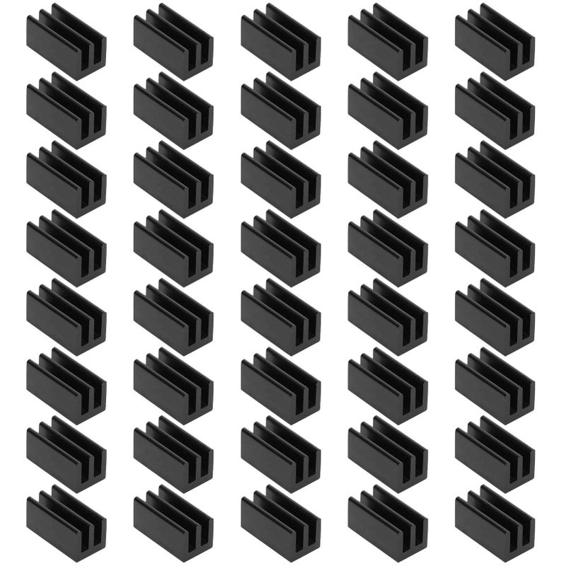 40Pcs Aluminum Heatsink 8.5x8x16mm Cooling Fin For Circuit Board Chip Printed Circuit Boards Amplifiers Modules - Image 3